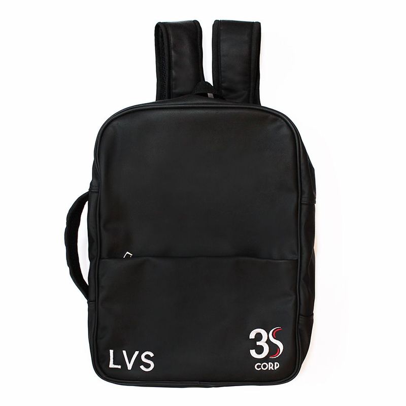 Mochila preta personalizada
